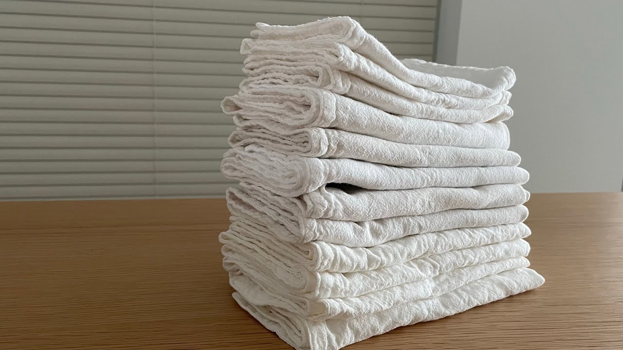 우리집 행주 이야기 | 소창행주 만들기, 제로웨이스트, 정련하는법, 천연행주, 강화소창, Eco-friendly Sochang Hangju (kitchen cloth)