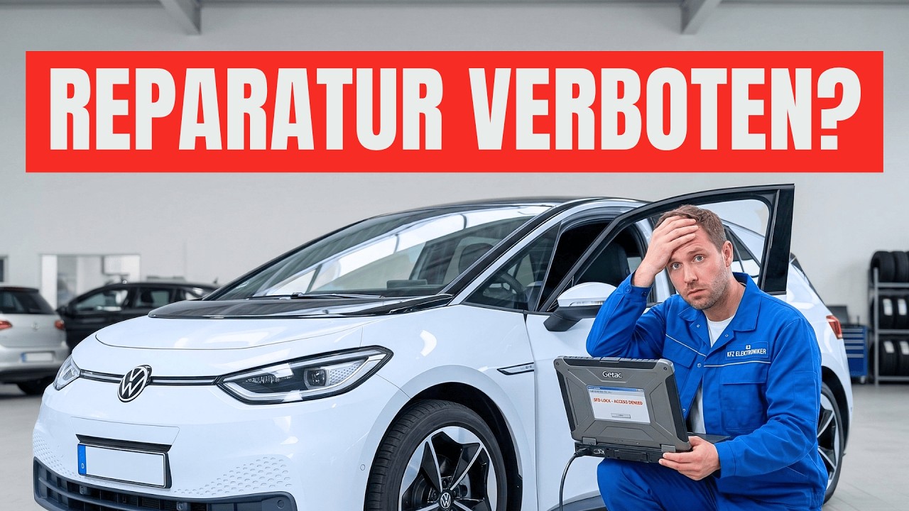 Mechaniker schlagen Alarm! Gesetze und Hersteller verbieten das Reparieren von Autos!