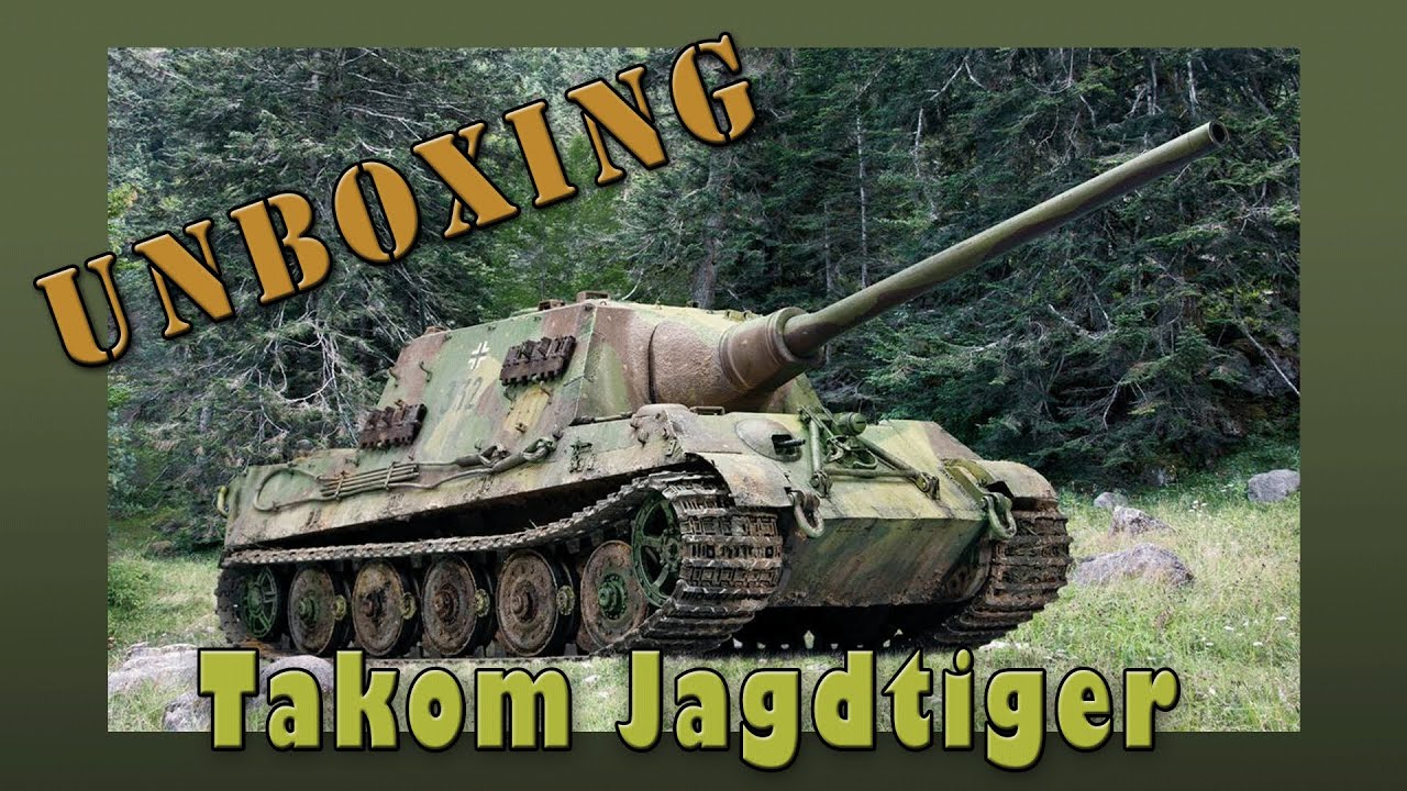 Takom Jagdtiger Tank Destroyer Unboxing