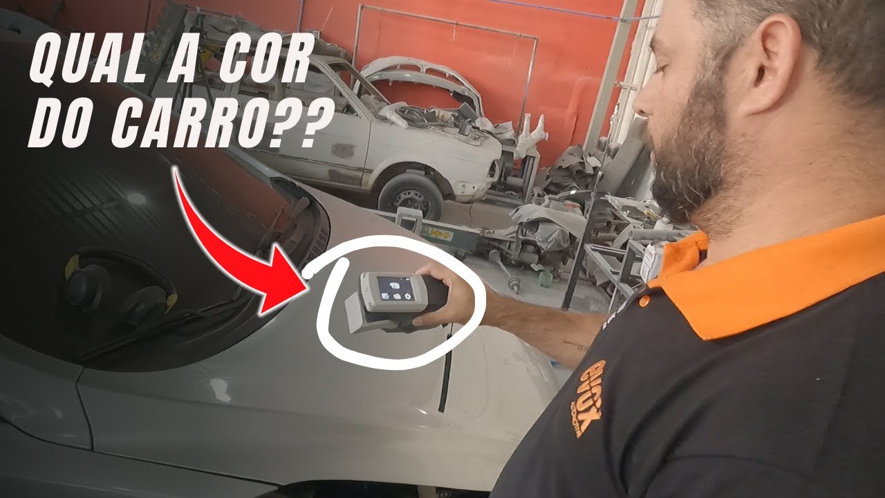 COMO SABER A COR DO CARRO?