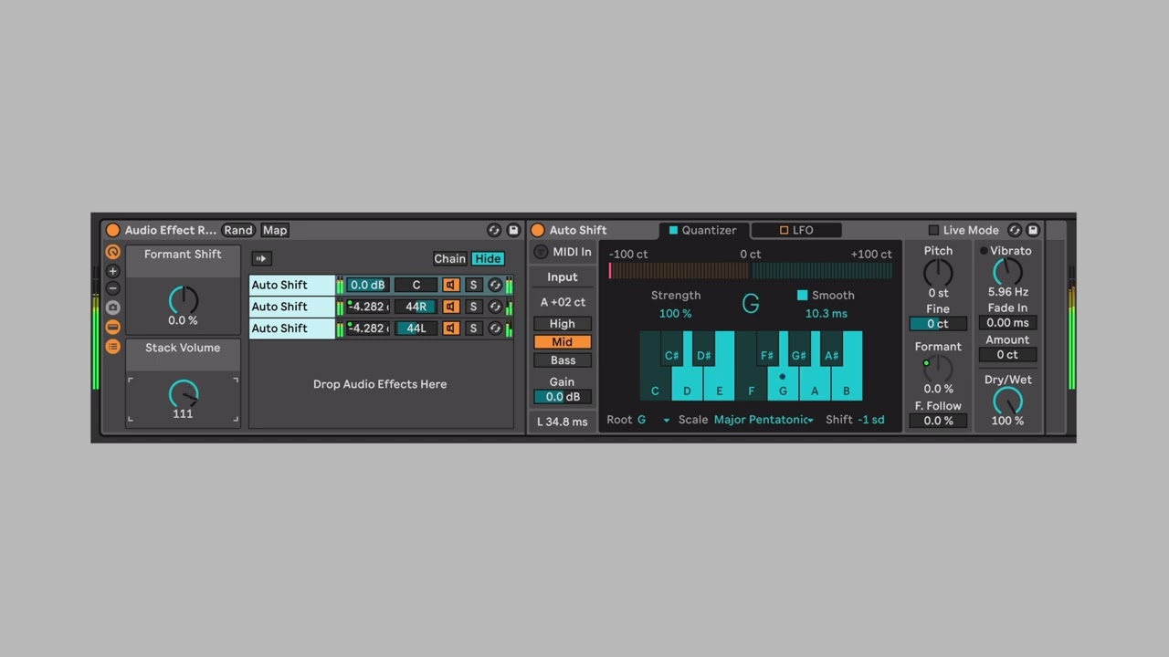 Now in Live 12.1 &ndash; Auto Shift