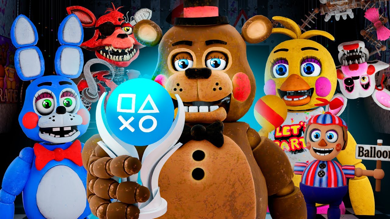 EU PLATINEI FNAF 2 MAS ISSO CUSTOU MINHA VIDA!