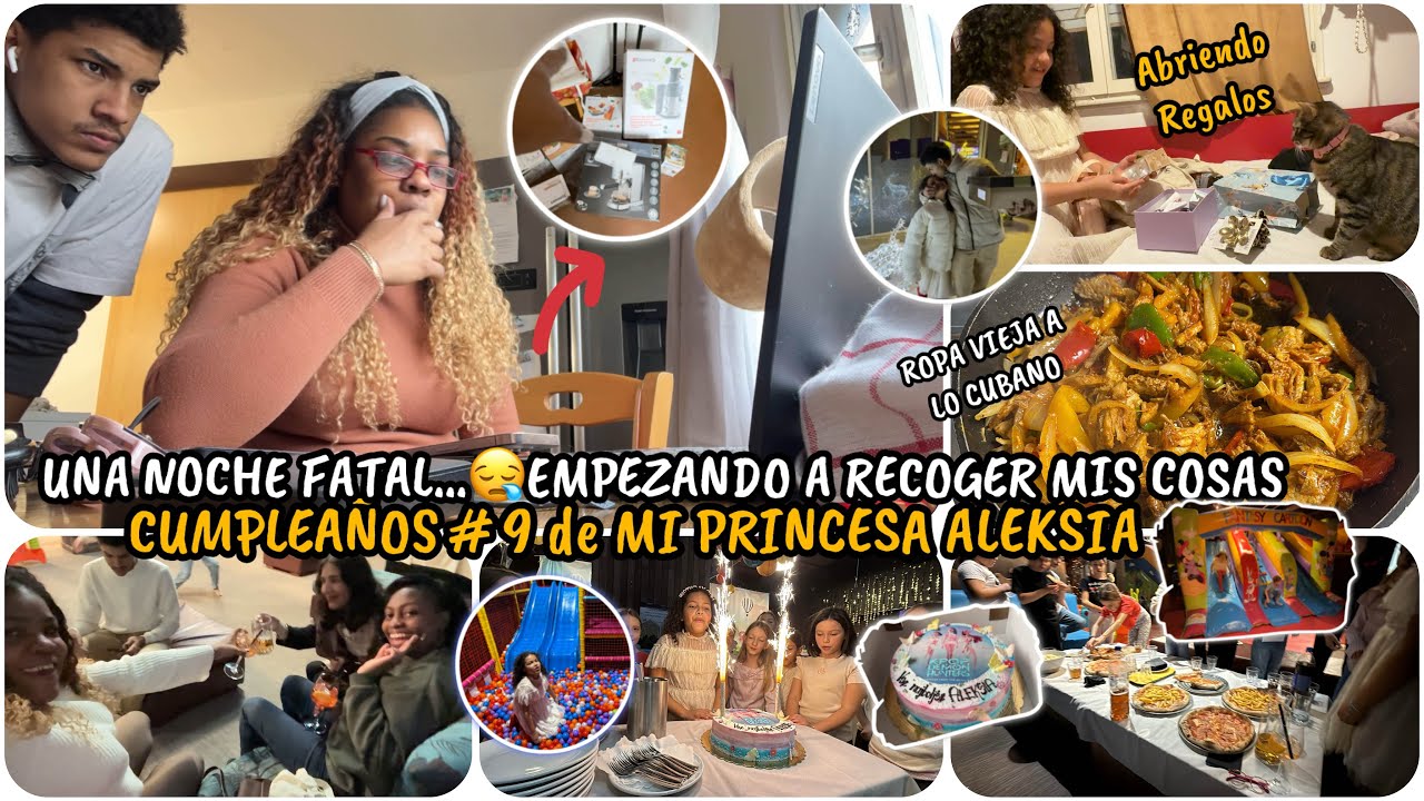 EMPIEZAN LOS PROBLEMAS …SIN PALABRAS😪 CUMPLE 🎂DE ALEKSIA ..ABRIENDO REGALOS 🎁 UN DÍA AGITADO 🏃‍♀️