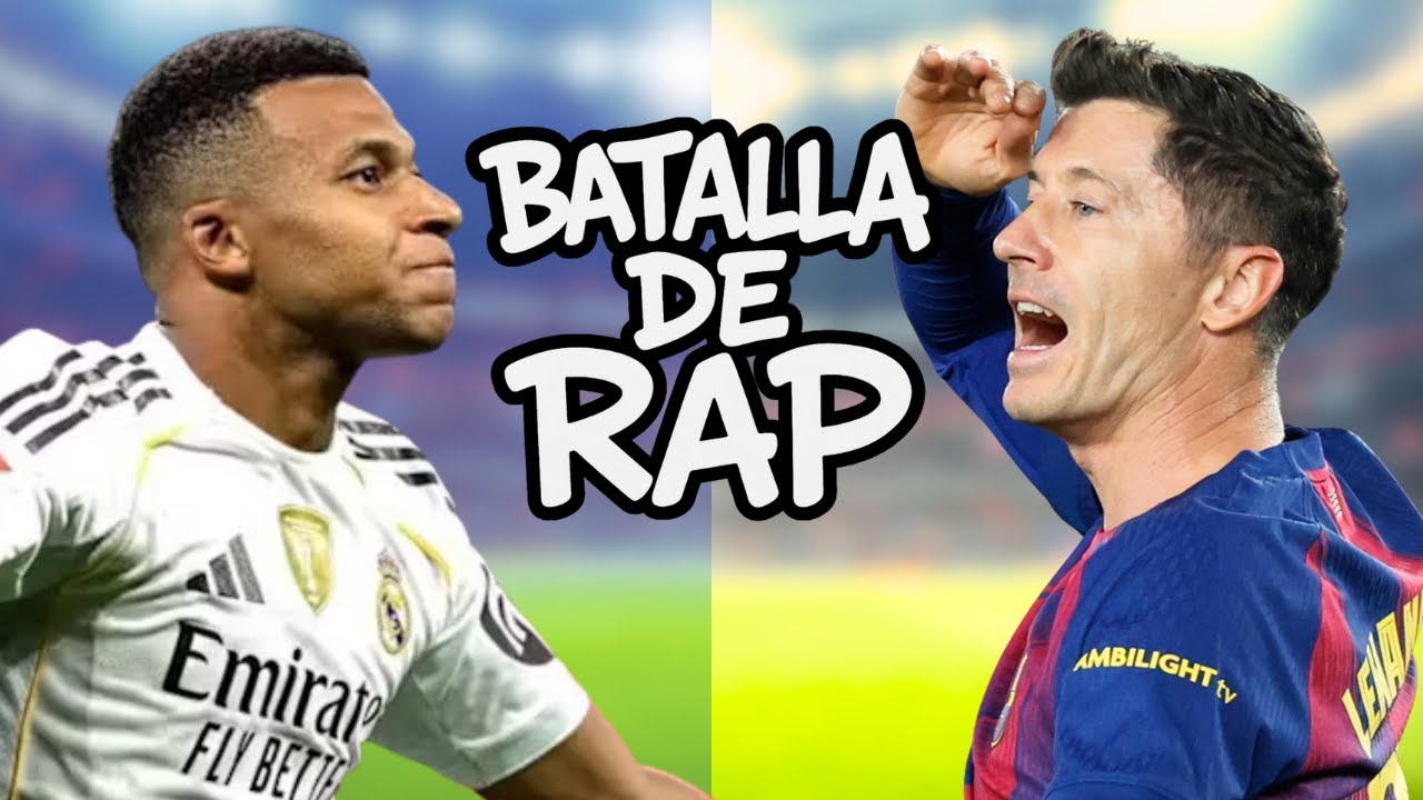 Mbapp&eacute; vs Lewandowski  | BATALLA DE RAP F&Uacute;TBOL