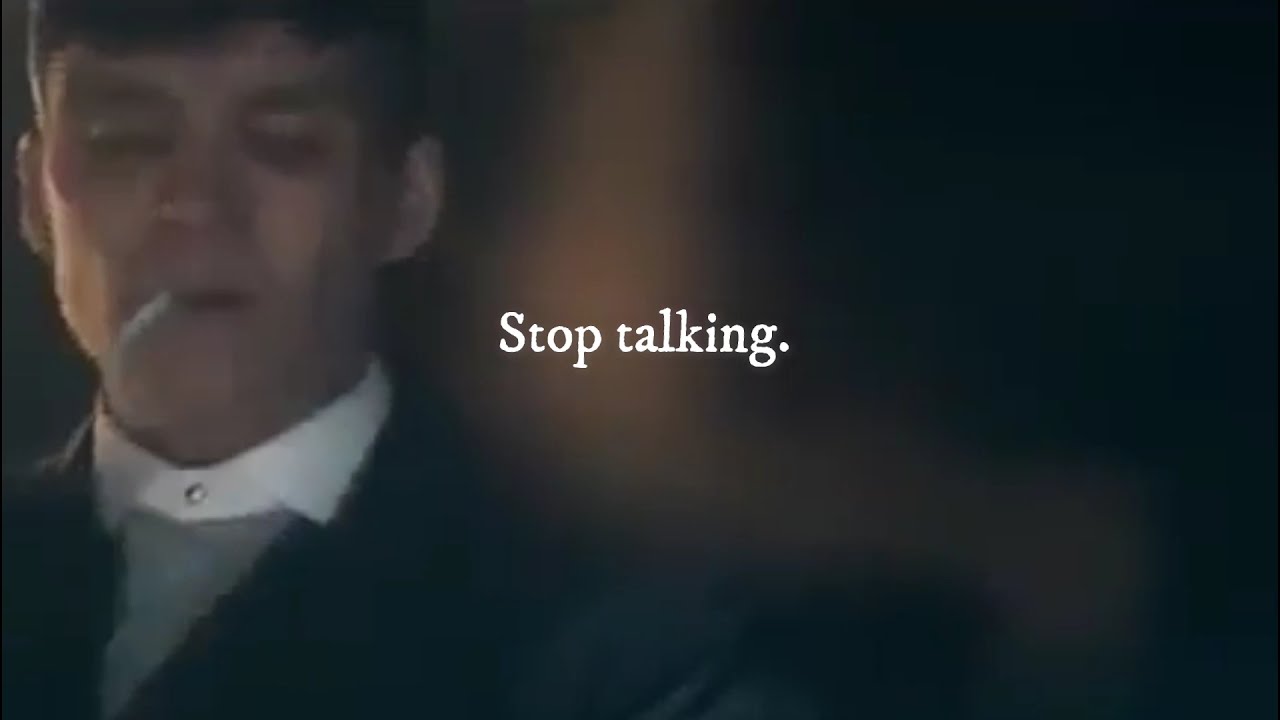 Stop talking. Start doing.