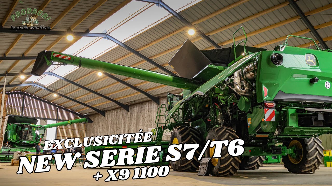 EXCLUSIVITÉE NEW SERIE S7/ T6 + X9 1100 PRODAGRI