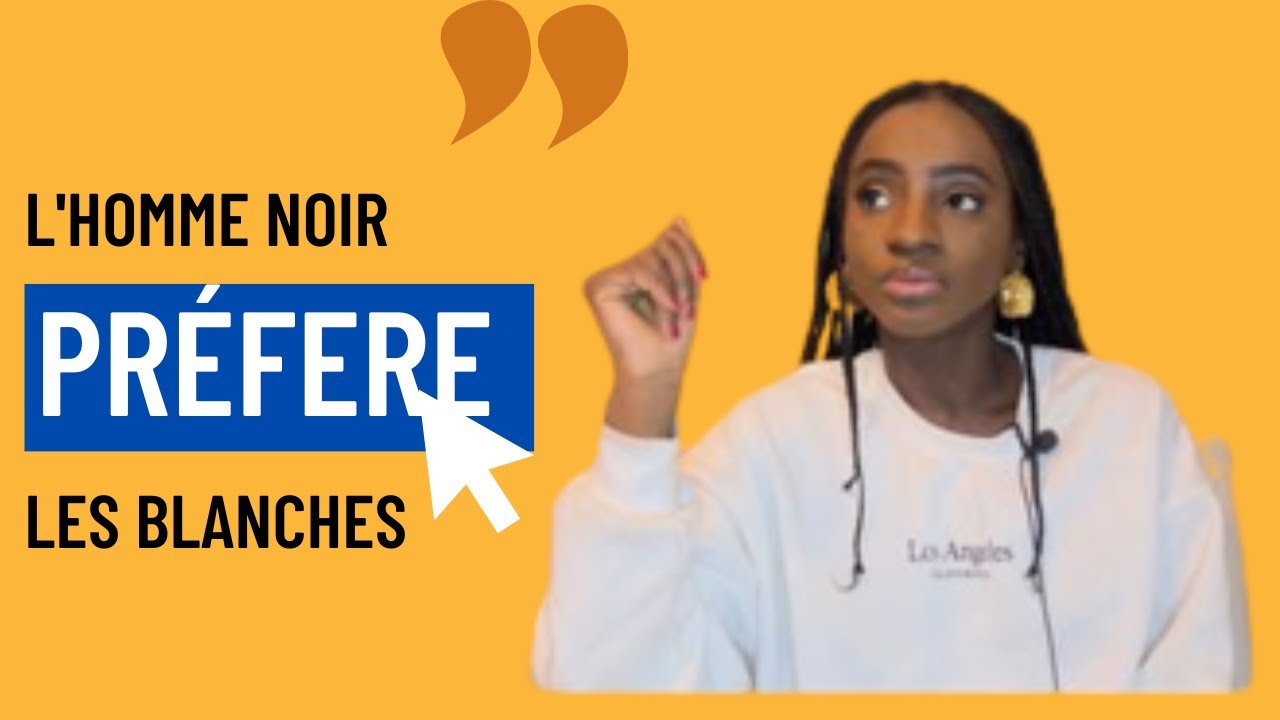 Les hommes noirs préfèrent les femmes blanches