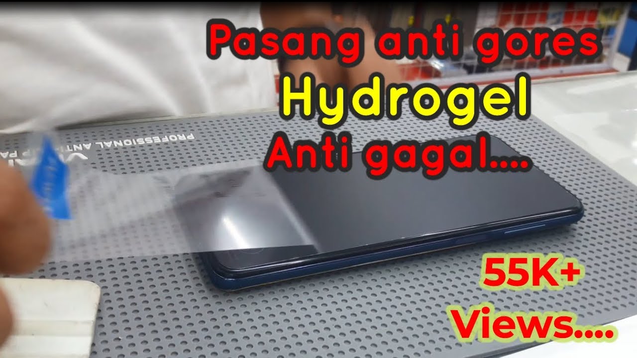 Cara Pasang Anti Gores Hydrogel Dengan Benar