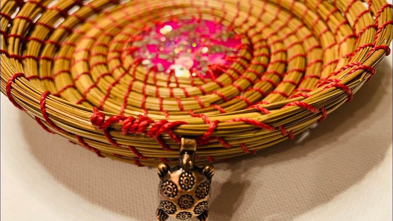 Beginner - Part 6 - Finishing Your Pine Needle Basket - Completed !