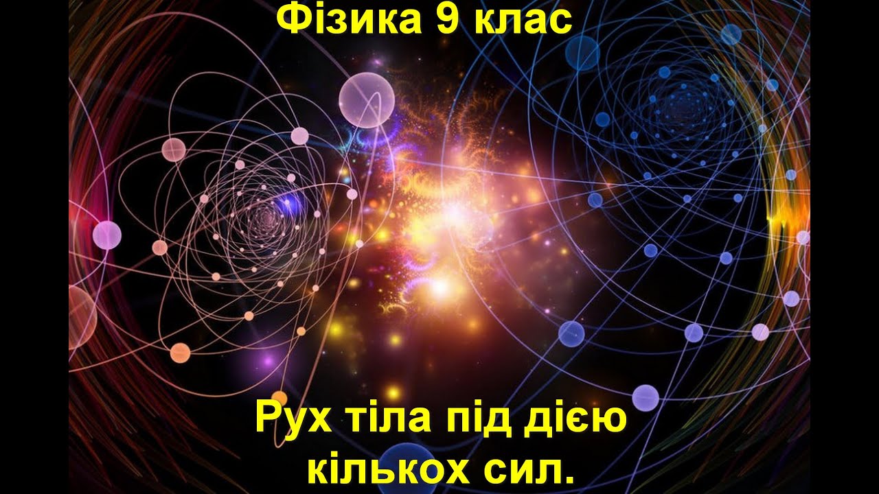 Рух тіла під дією кількох сил.