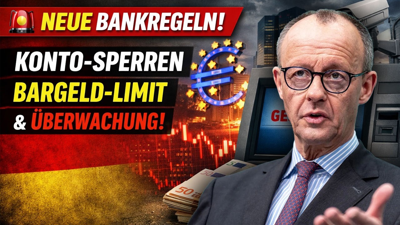 🚨 Neue Bankregeln ab heute Nacht: Konto-Sperren, Bargeld-Limit & &Uuml;berwachung!