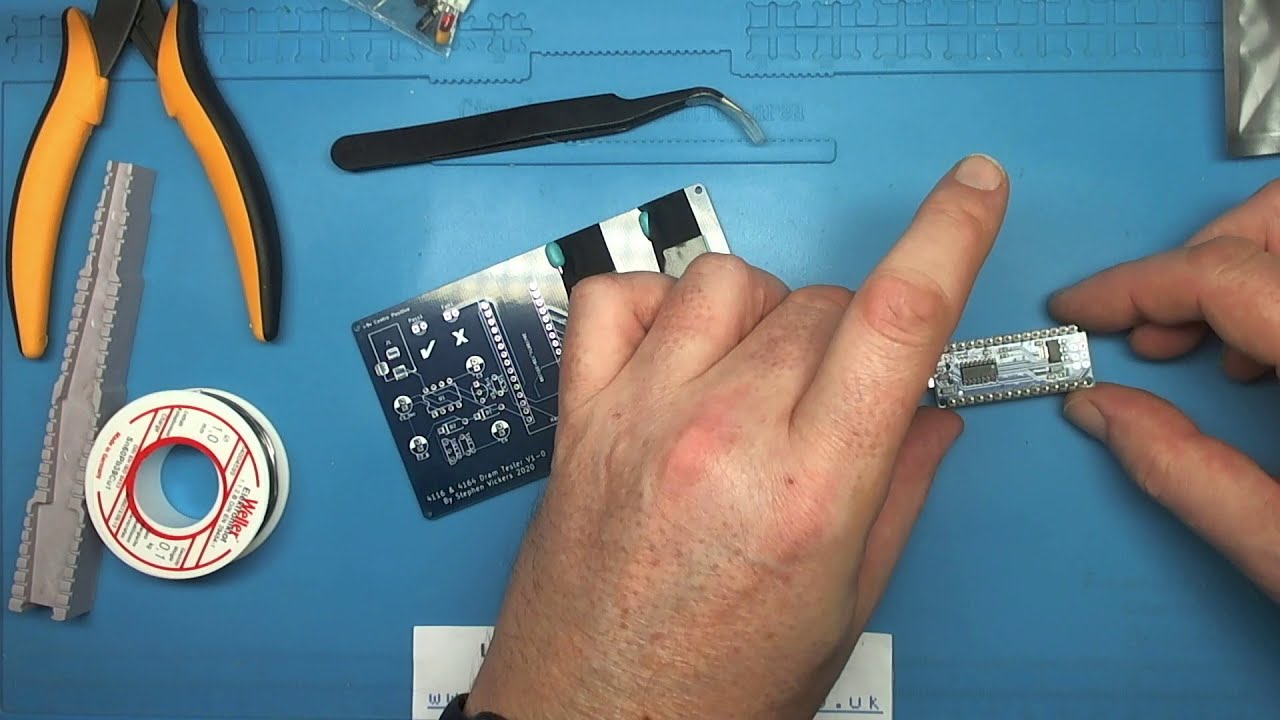 Building a 4116 / 4164 DRAM Tester - Part 1: The Build