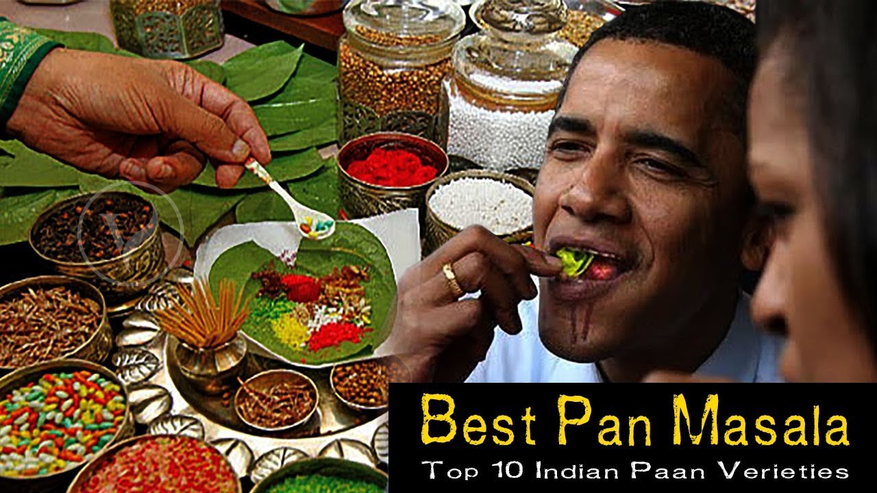 Top 10 best pan masala in HYDERABAD | most popular PAAN in the world | Indian street food
