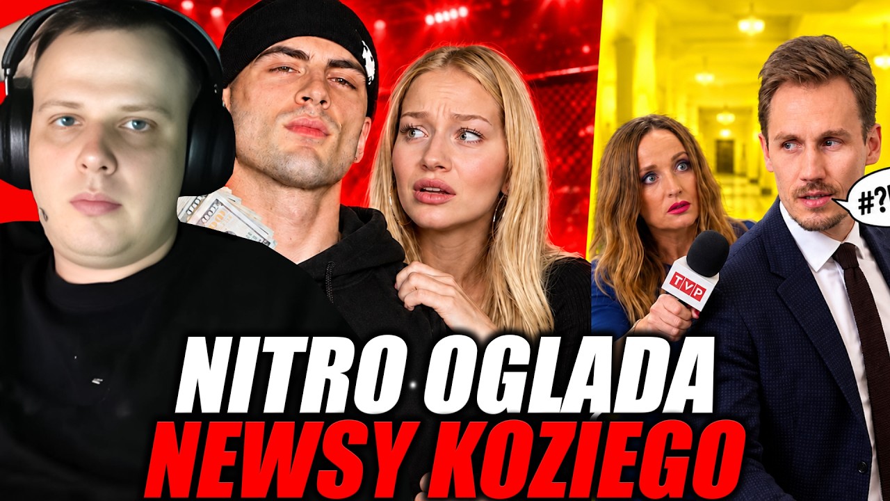 NITRO OGLĄDA NEWSY KOZIEGO - AFERA CZEKOTUBKOWA ZOSTANIE ZMONETYZOWANA