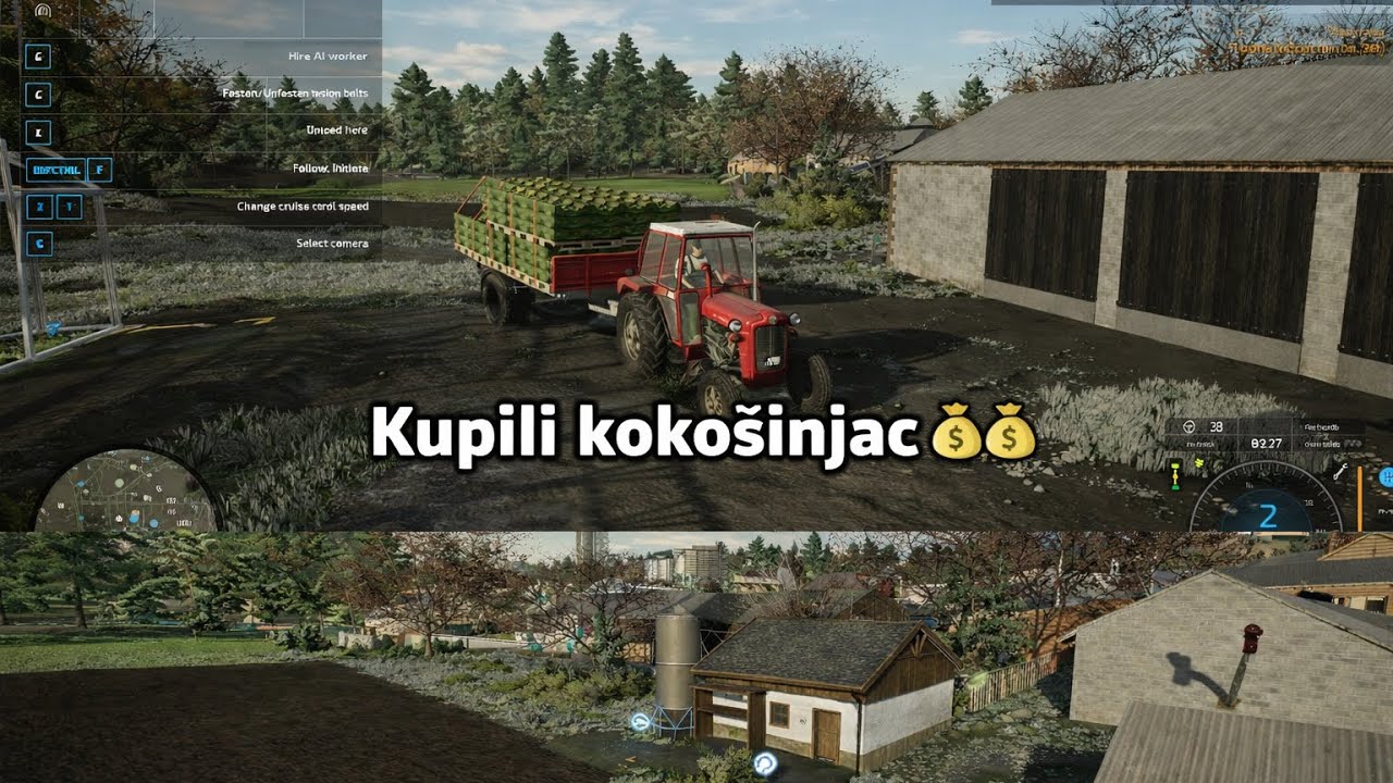 Prodaja kupusa i kupovina kokošinjca.Bosanska farma Ep17