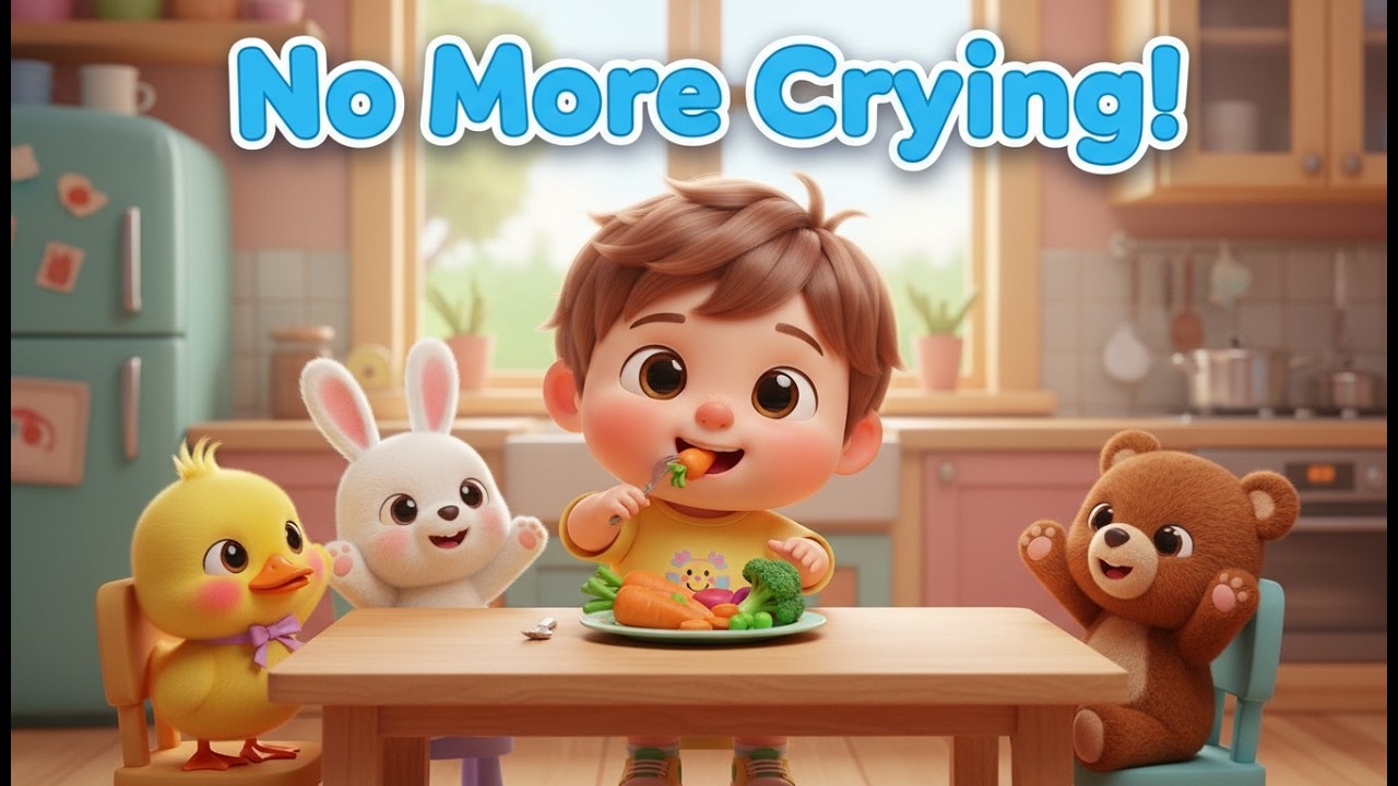 No More Crying! Good Habits Song – Nursery Rhyme, Toddler Learning, Healthy Habits, Daily Routine