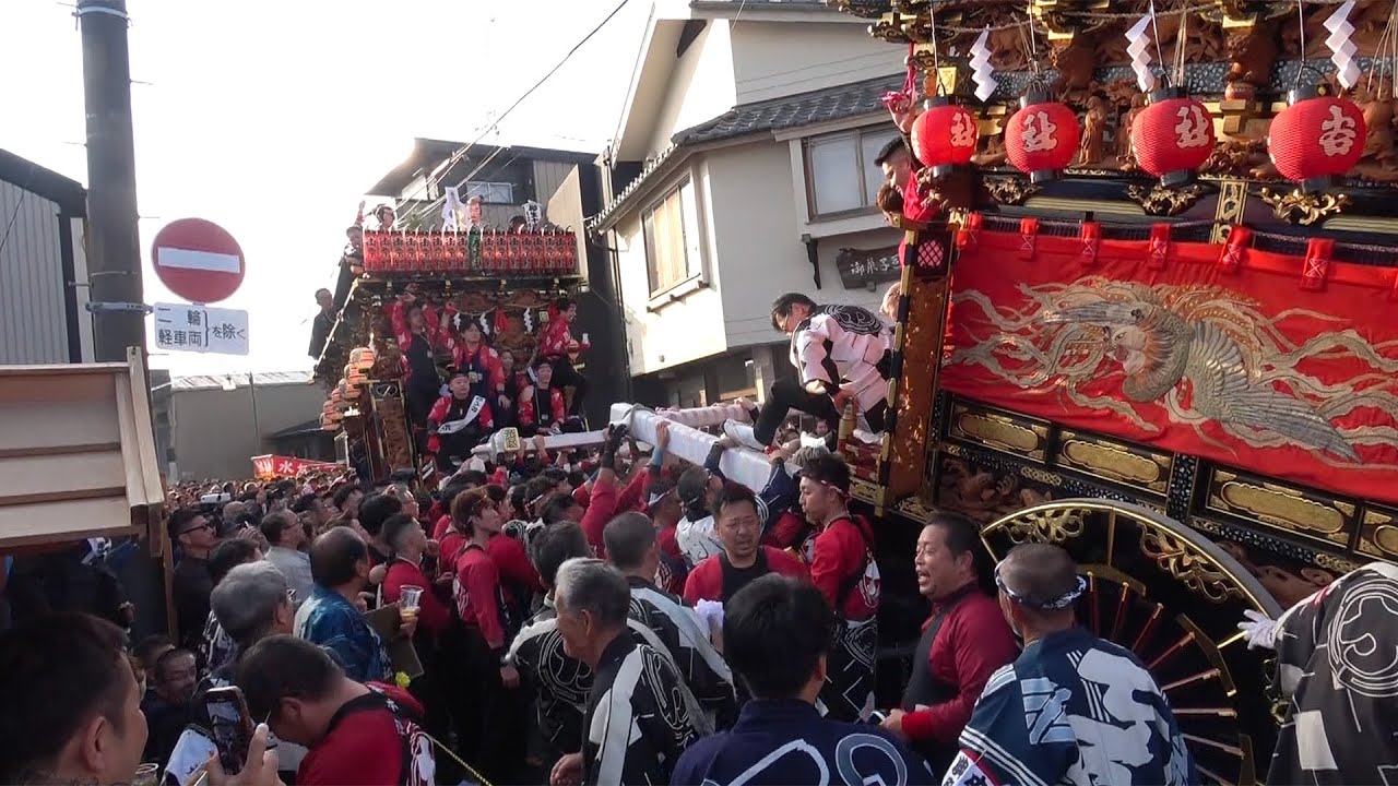 令和7年度・森の祭り（二日目午後「神輿渡御での屋台曳き廻し」）