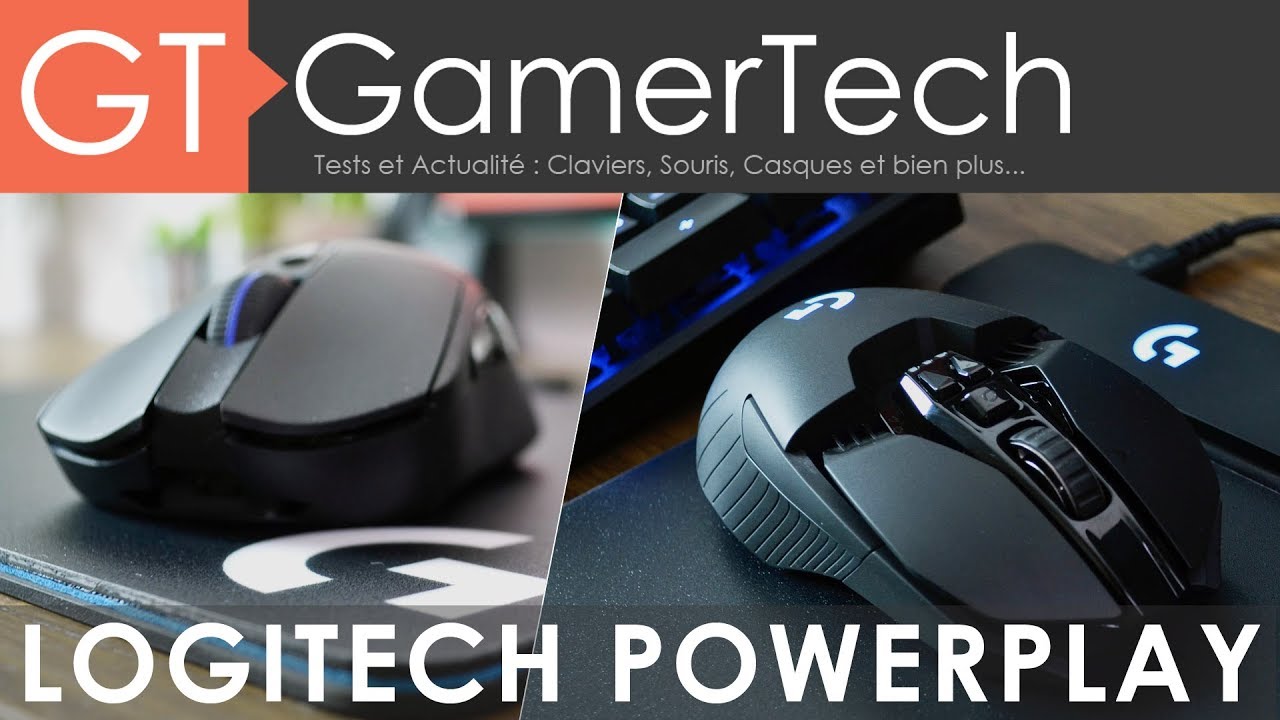Logitech G903, G703 et Tapis PowerPlay - Le tapis qui recharge les souris sans-fil !