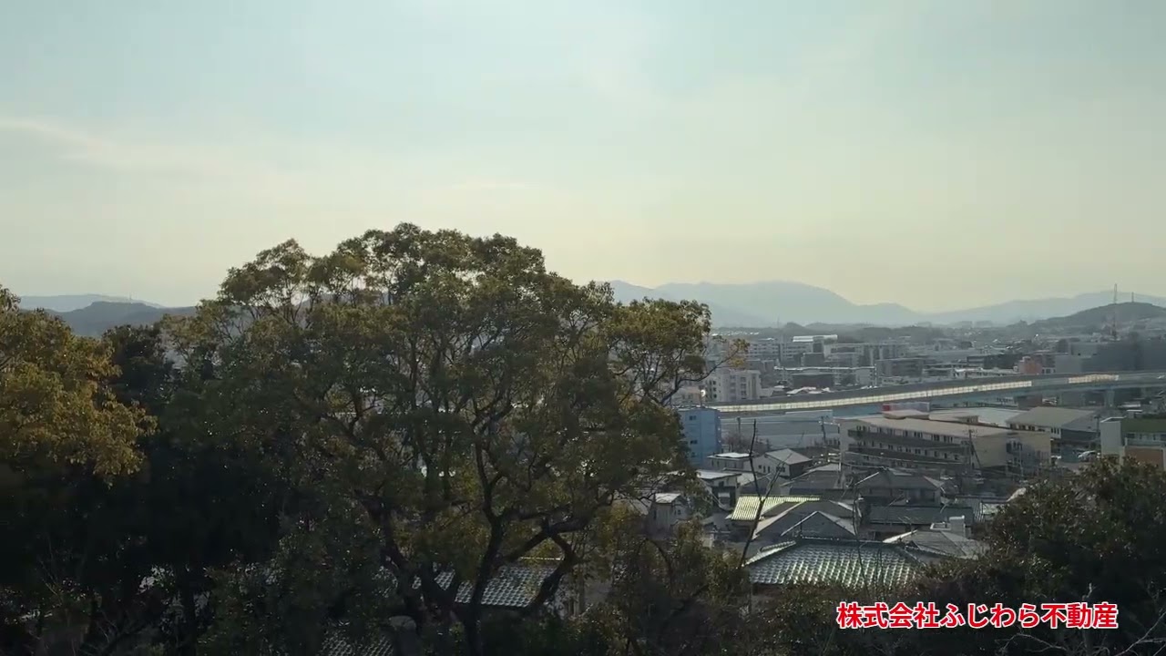 2026年2月20日　福岡市東区香住ヶ丘　向山公園より