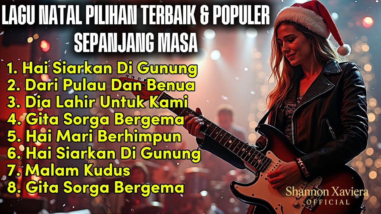 Kumpulan Lagu Natal Pilihan Terbaik & Populer Sepanjang Masa (Cover Versi Rock) 🔥 | Penuh Semangat 🔥