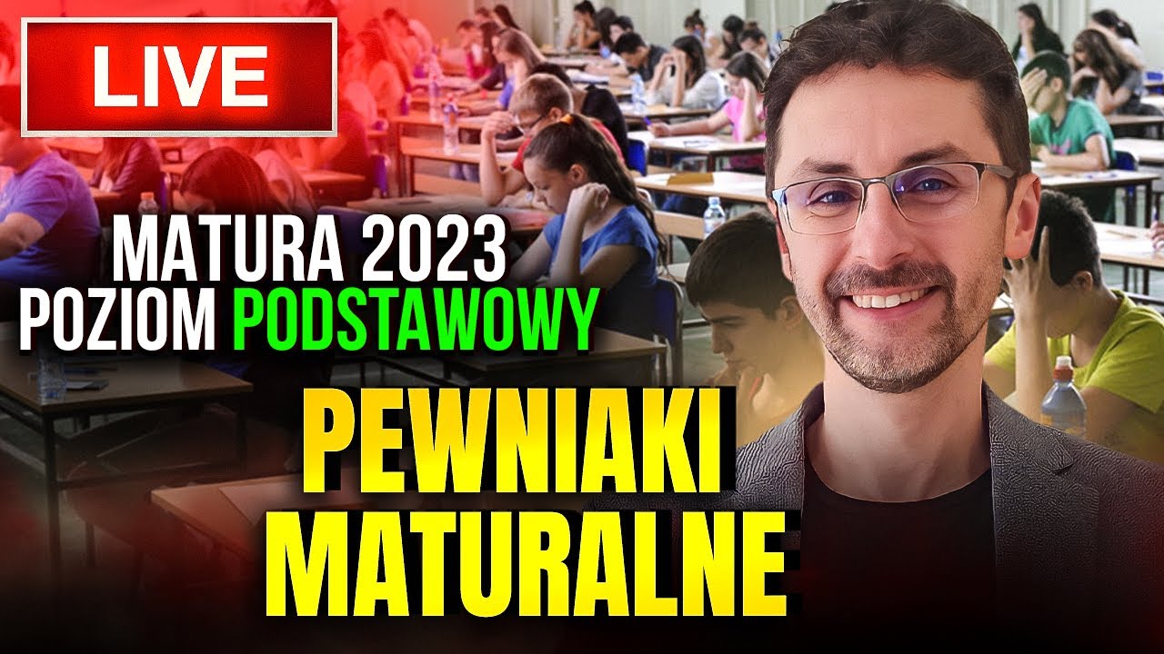 ✅ ❗PEWNIAKI MATURALNE❗ z matematyki (poziom podstawowy)