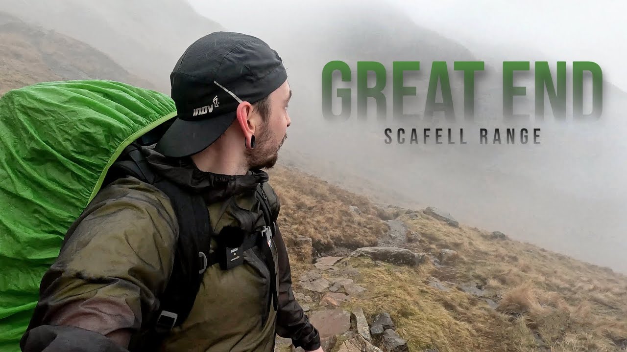 Wild Camping In The Clouds  - Great End Lake District - Hilleberg Akto Red Label