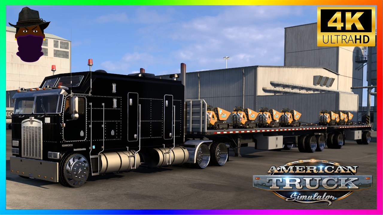 American Truck Simulator Delivery JCB HTD-5E Electric Dumpster’s Straight Pipe (164) 2026 🎮 ⁴ᴷ⁶⁰