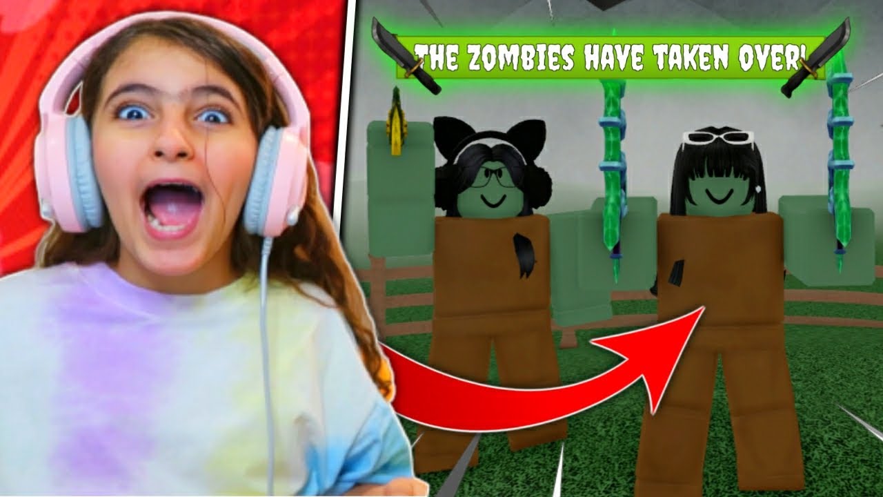 روبلوكس MM2 : تحديث الهالوين صرنا زومبي 😱 - Roblox