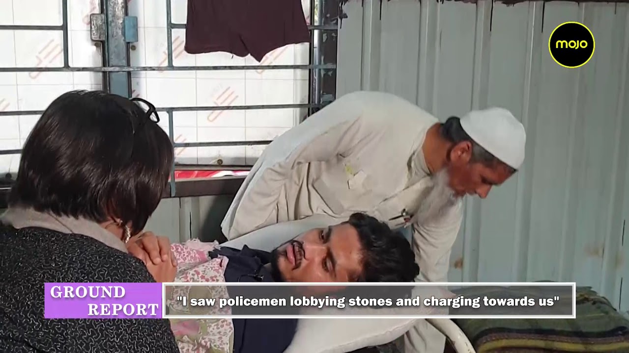 22 year old Imran has 85 stitches in his private parts, alleges police threw stones.