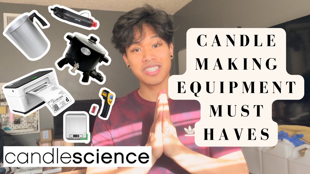 Candle Making Equipment and Supplies Must Haves For Beginners🕯️✨