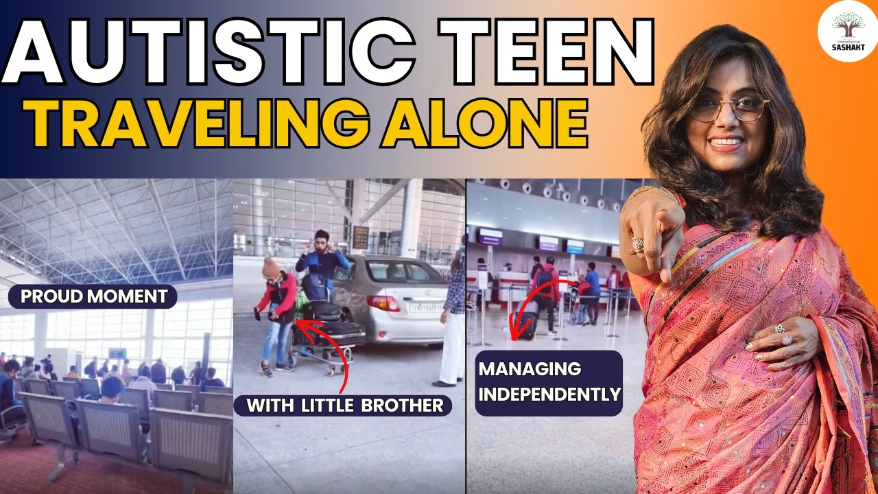 LIVE DEMO:- Autistic Child Managing Travel Alone - You Won't Believe This! #autismcoachrajni #live