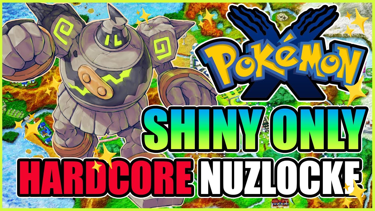 Pokemon X Shiny Only Hardcore Nuzlocke (Полные шансы)