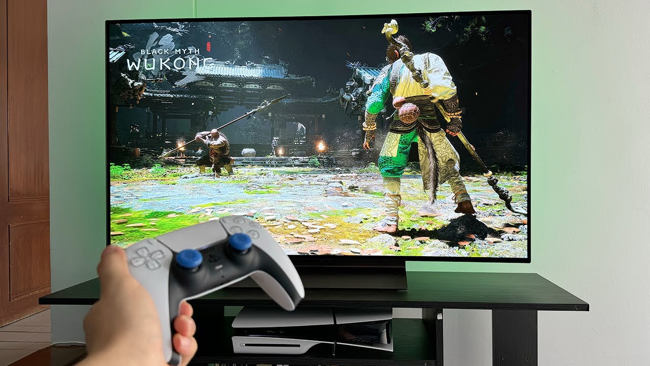 Black Myth Wukong PS5 Slim Gameplay 4K 60 FPS HDR | LG OLED C4 48