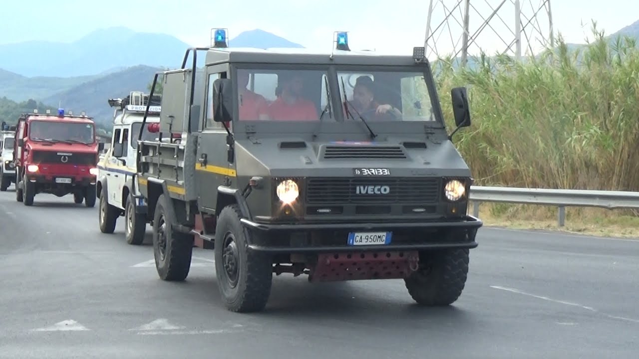 [VERY RARE] Colonna Mobile Protezione Civile Imperia in emergenza