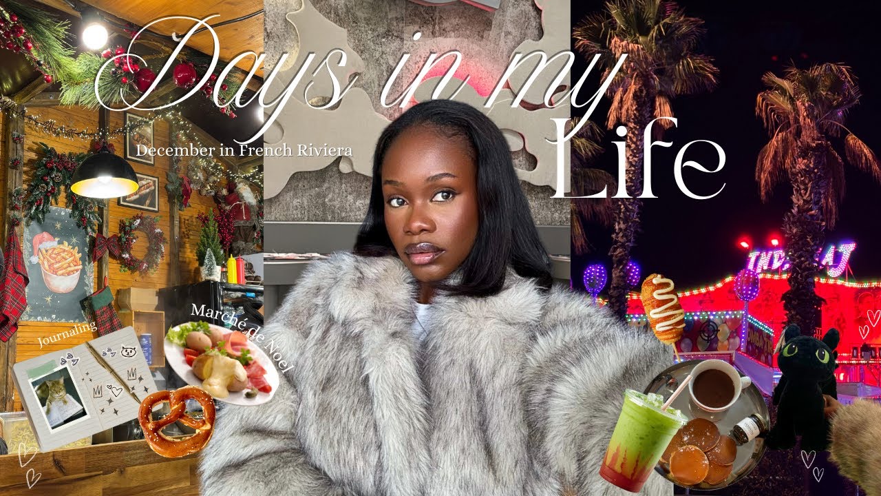 VLOG Décembre I Marchés de Noël, fête foraine, journaling & moments slow