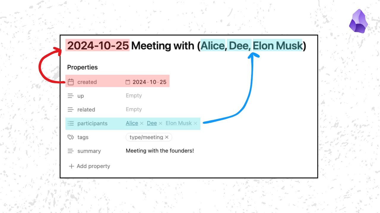Automate Note Naming with Metadata in Obsidian