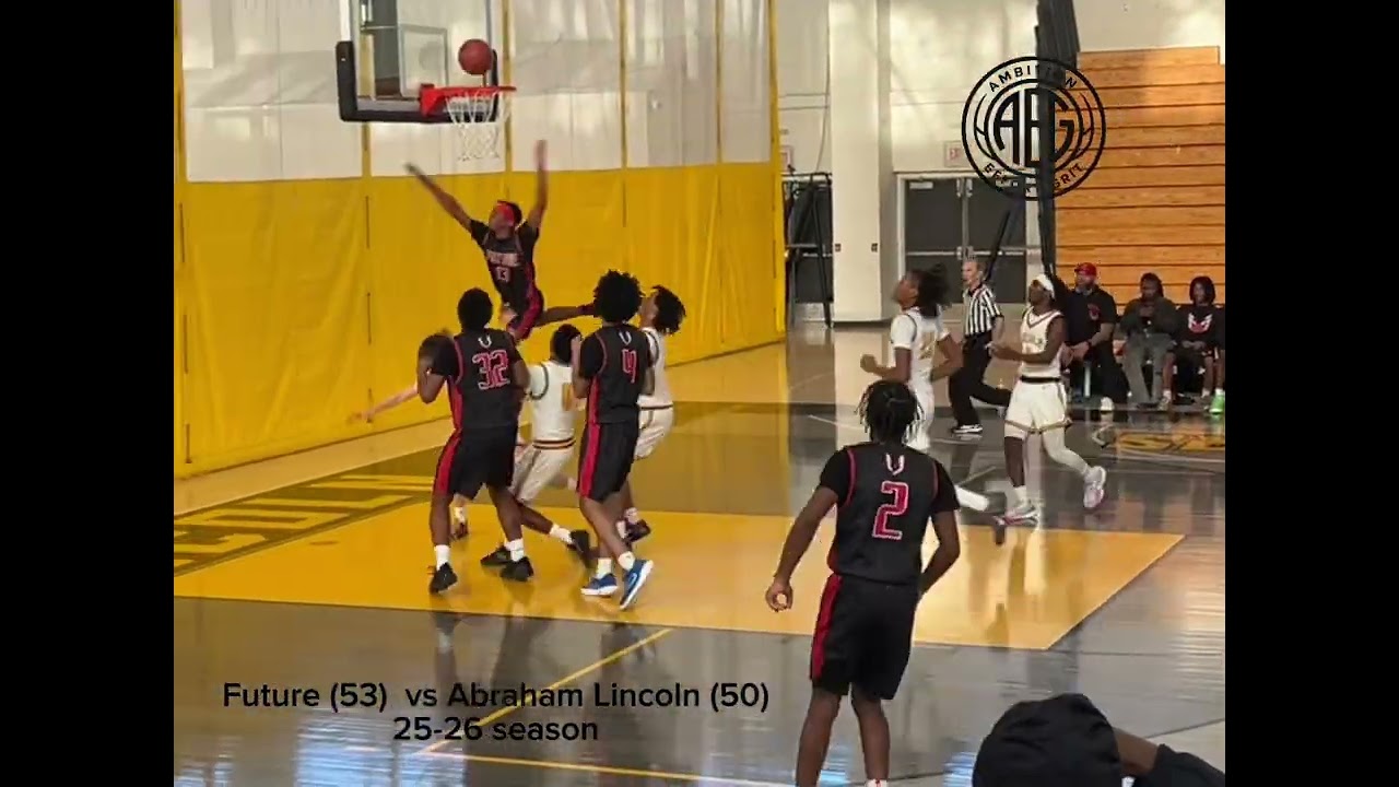 #17 High school of the Future (53) vs Abraham Lincoln high school  season 2025-2026 Adrian gray #32