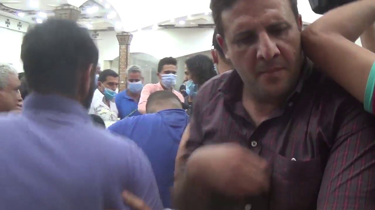صلاة جنازة دياكون وليم رمزى اجتماع الاسرة بالفشن 27/9/2020 اصعب لحظات تصوير أ/ حلمى لطفى