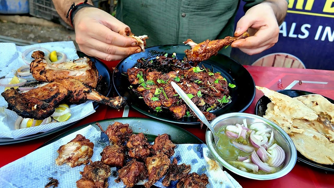 Pawan Singh Bhai Ka Chicken Pakoda Aur Chicken Masala | Udhampur Food | Jammu food tour 