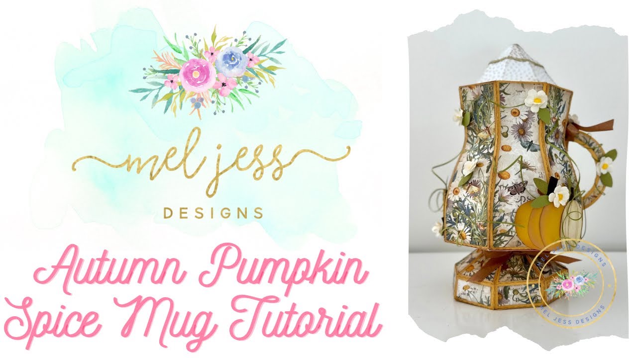Autumn Pumpkin Spice Mug/Cup Tutorial- Gift Box