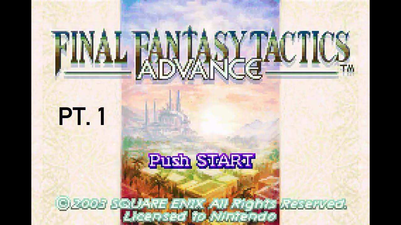 Game Boy Advance Longplay [046] Final Fantasy Tactics Advance (US) (Part 1/5)
