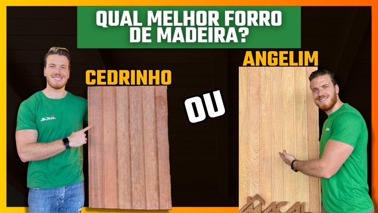 FORRO CEDRINHO OU ANGELIM? Como instalar seu forro e qual escolher? FORRO DE MADEIRA