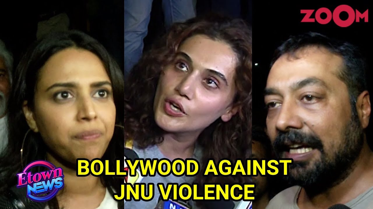 Bollywood comes out in protest against JNU Violence: Swara, Taapsee, Anurag LASH OUT at the issue