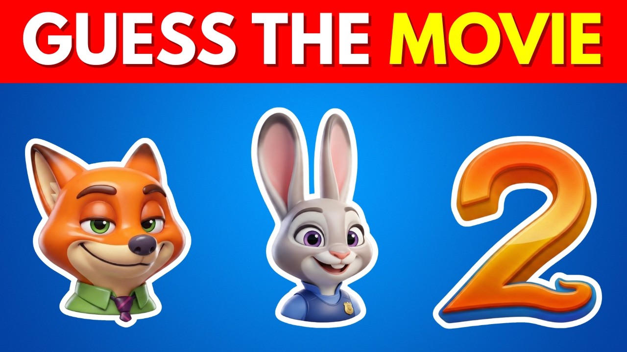 Can You Guess The Movie Name by EMOJI? 🎬🍿 Movie Emoji Quiz