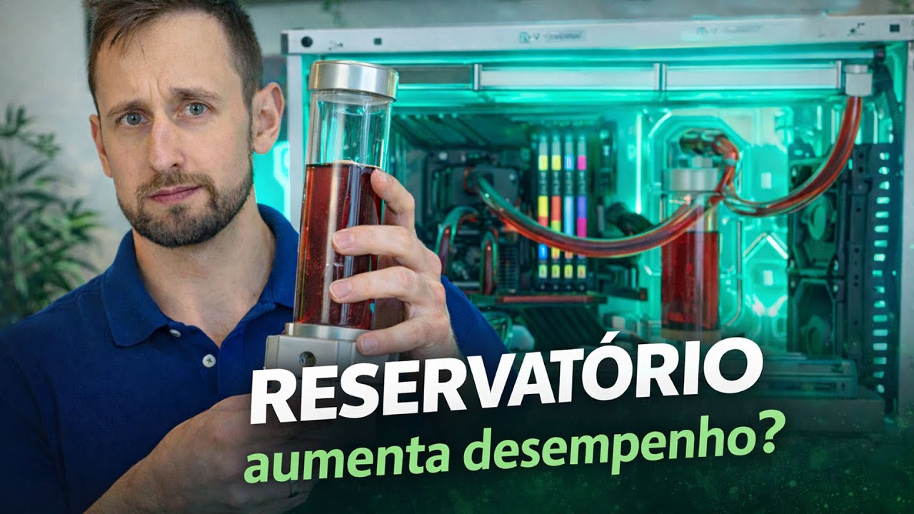 RESERVATÓRIO reduz até 15 GRAUS em WATER COOLER AIO!?