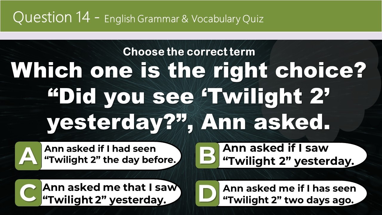 🧠 Only Fluent Speakers Pass This Grammar & Vocabulary Quiz | Episode 2 #9