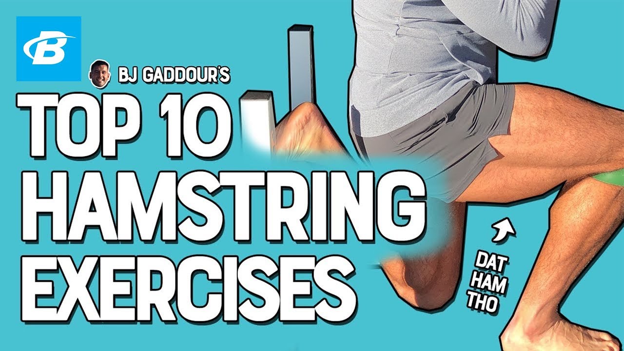 Top 10 Hamstrings Exercises | BJ Gaddour Leg Workouts