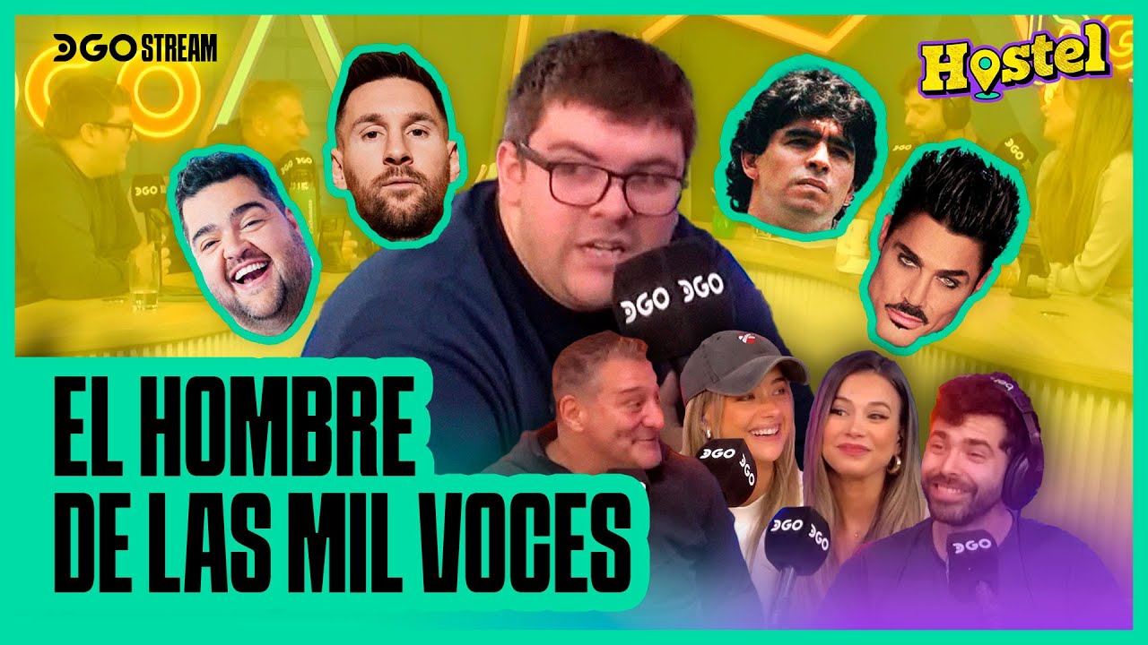 Milton Re imitó a Maradona, charló con El Turco y hasta habló con su mujer | HOSTEL | DGO 24/9