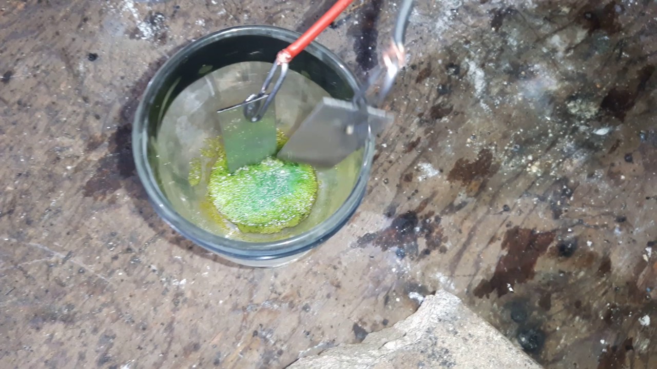 #111 Usare acciaio inox e acido cloridrico per nichelare oggetti