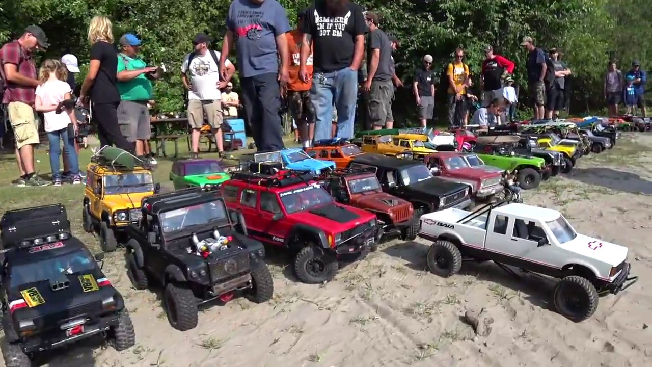 RECON G6 Warsaw Caves 2018 - Scale RC 4x4 Adventure  - Tiny Trucks on Trails